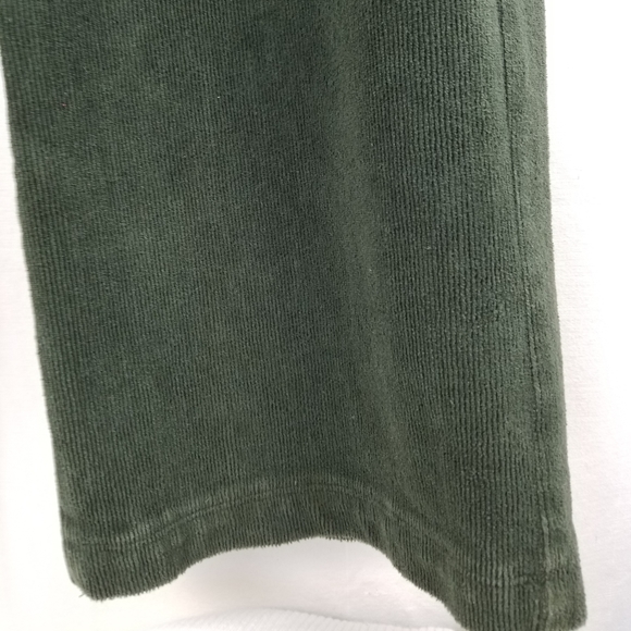 Burberry London Hunter Green Corduroy Stretch Cotton Pants Suit Size 10/Large - Picture 6 of 14